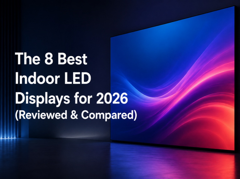 8 Best Indoor LED Displays for 2026